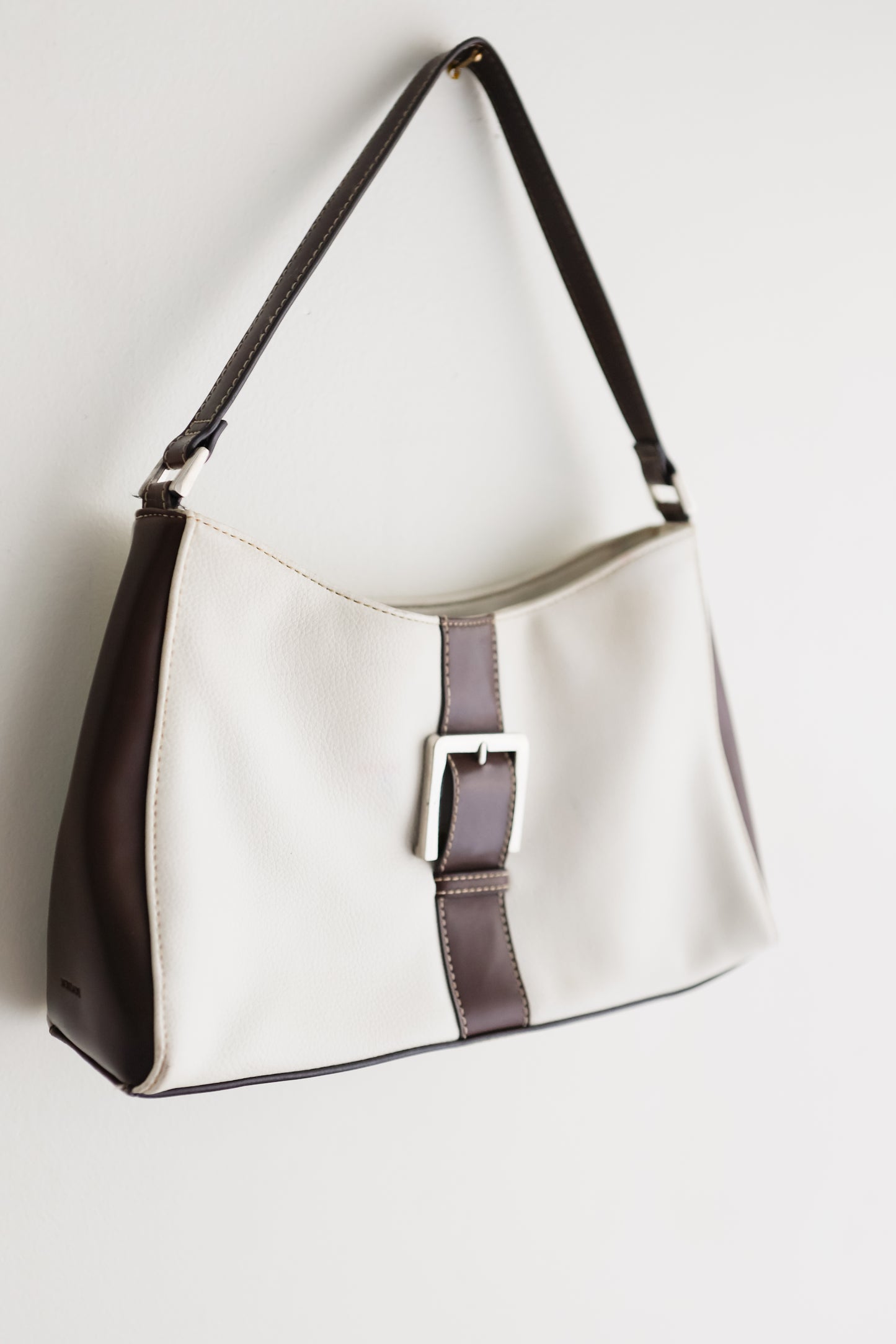vintage faux leather handbag