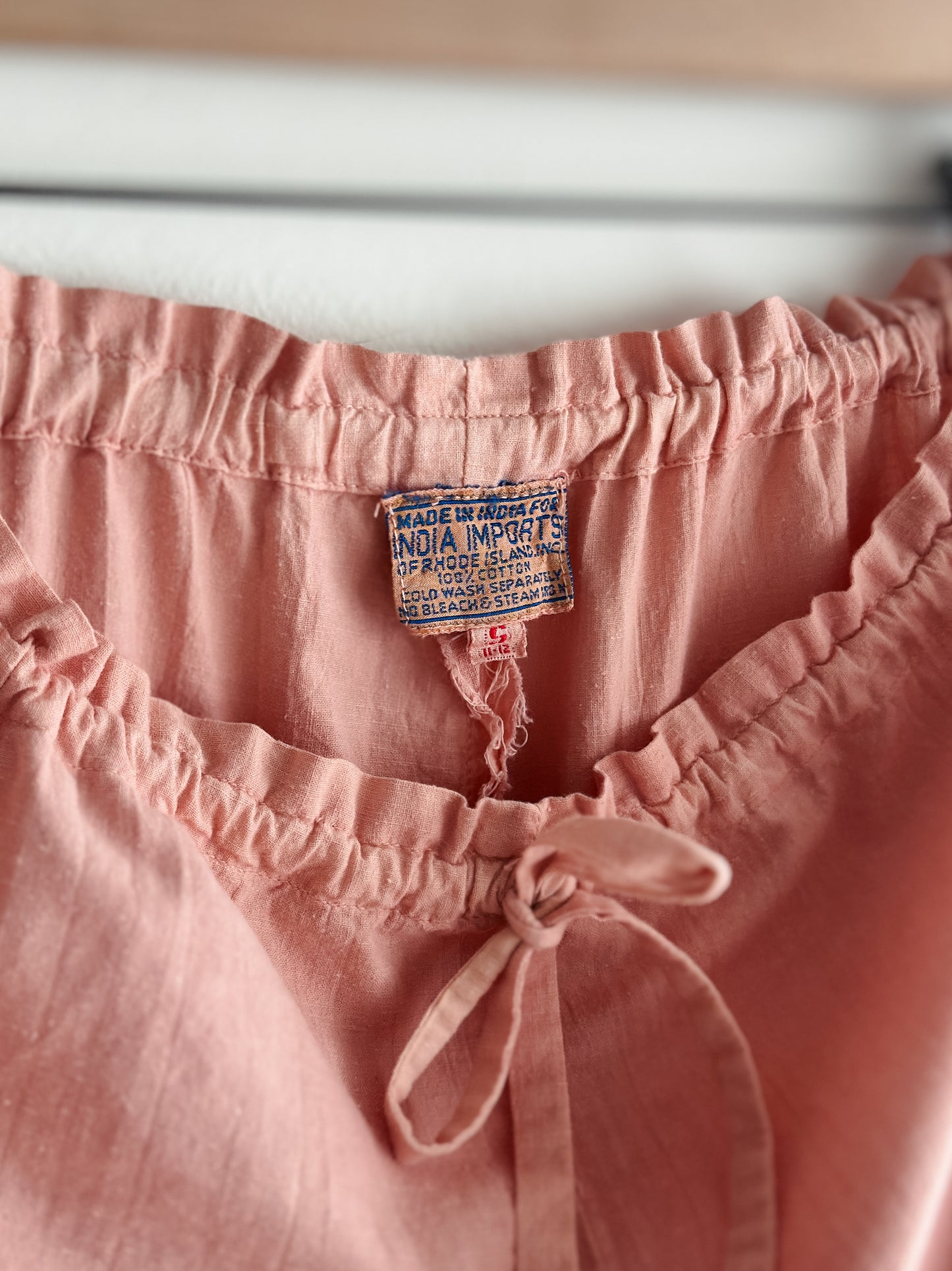 vintage India cotton pants (M)