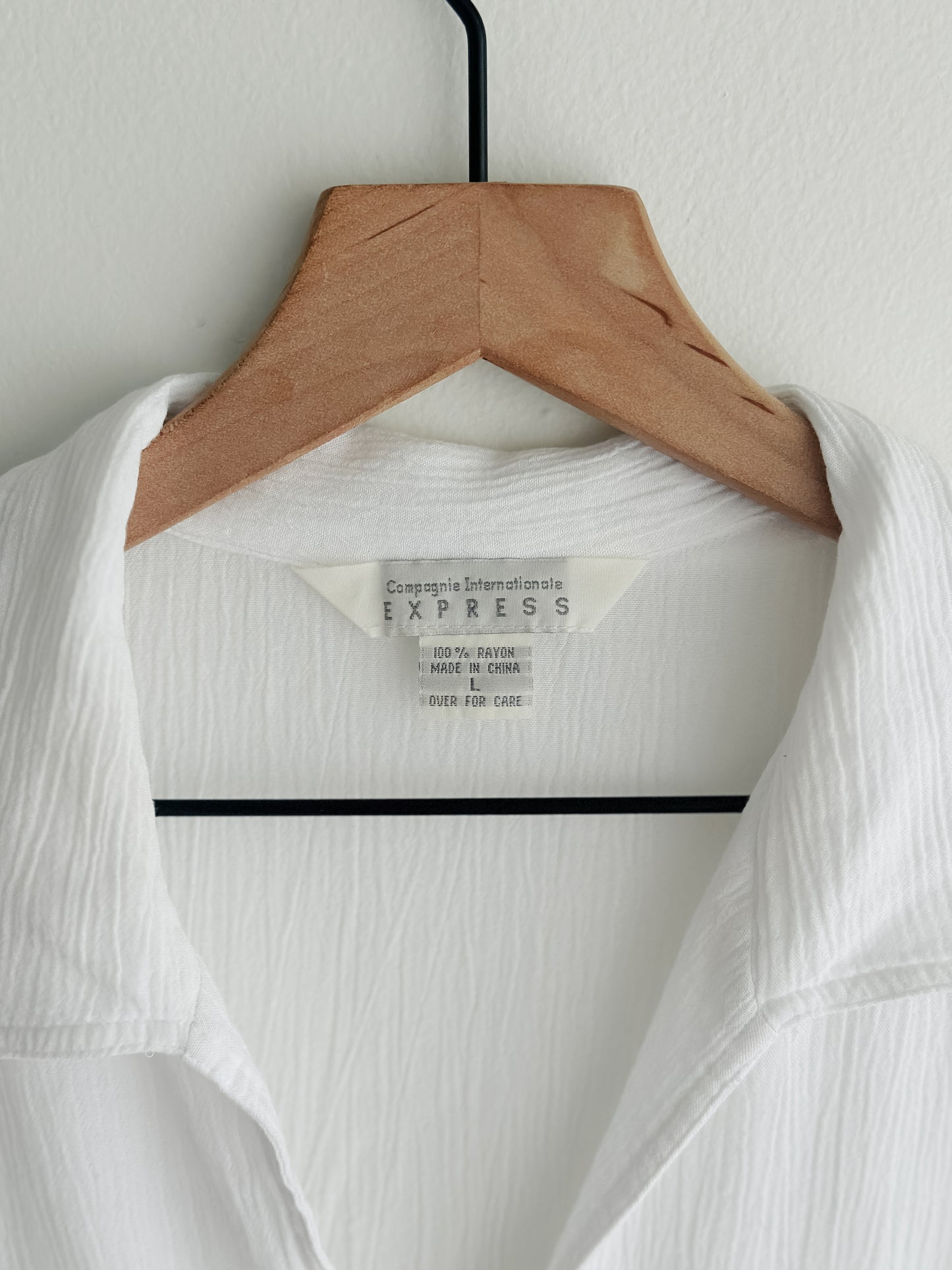 vintage gauze shirt (M)