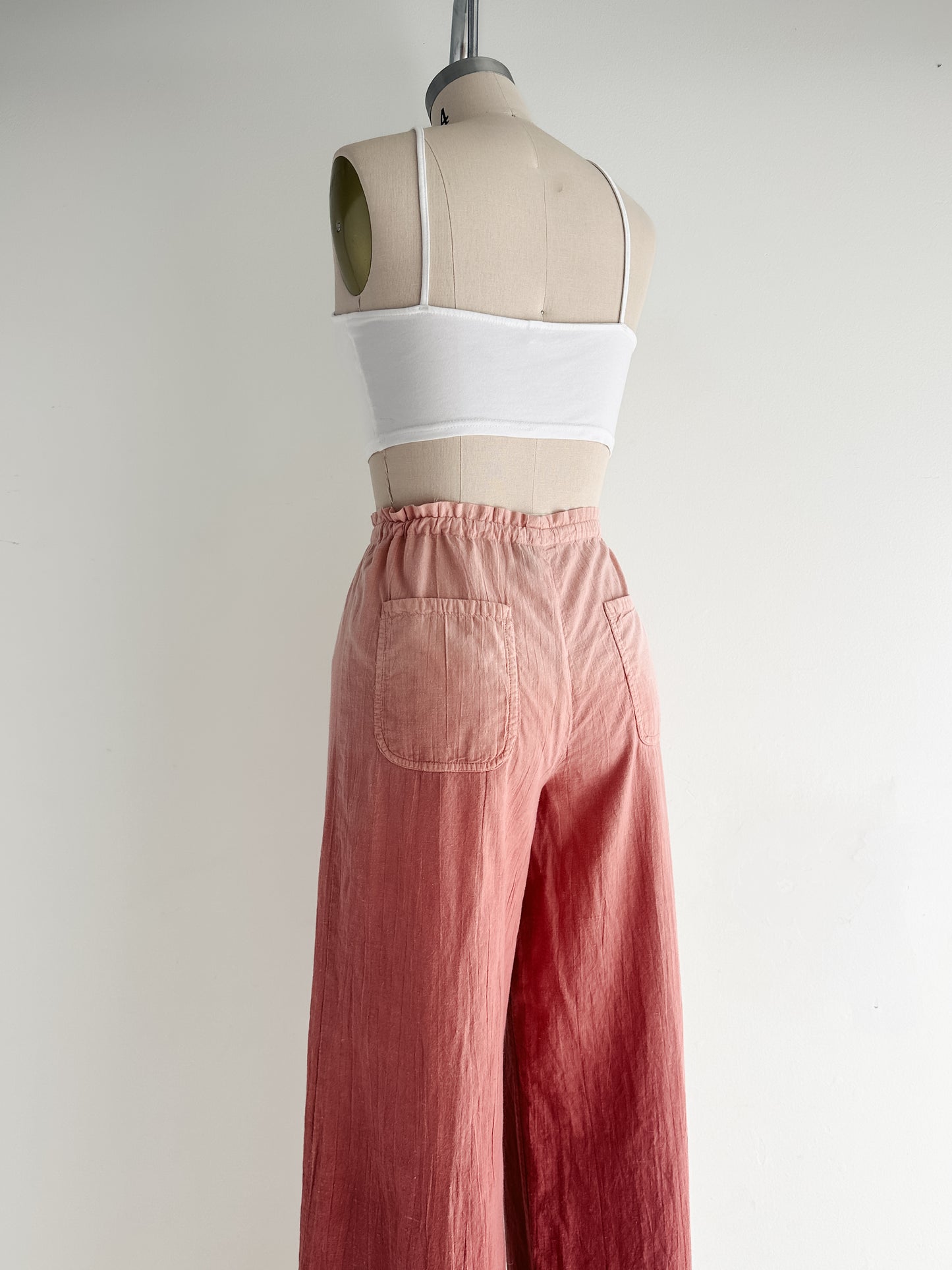 vintage India cotton pants (M)