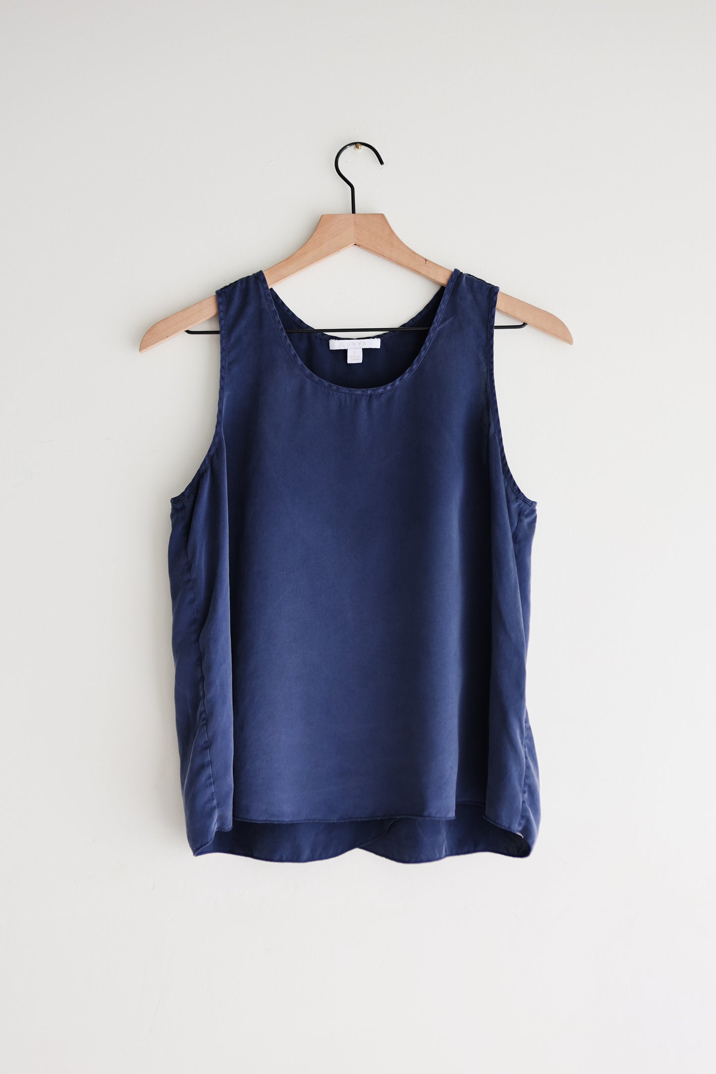 silk LUNYA pajama shirt (S)