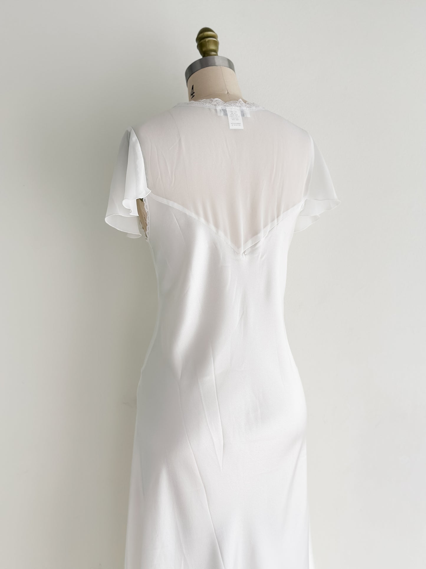 vintage Christian Dior satin chemise (S)