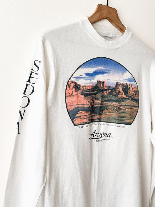 vintage Sedona screenprint vacation tee (M)