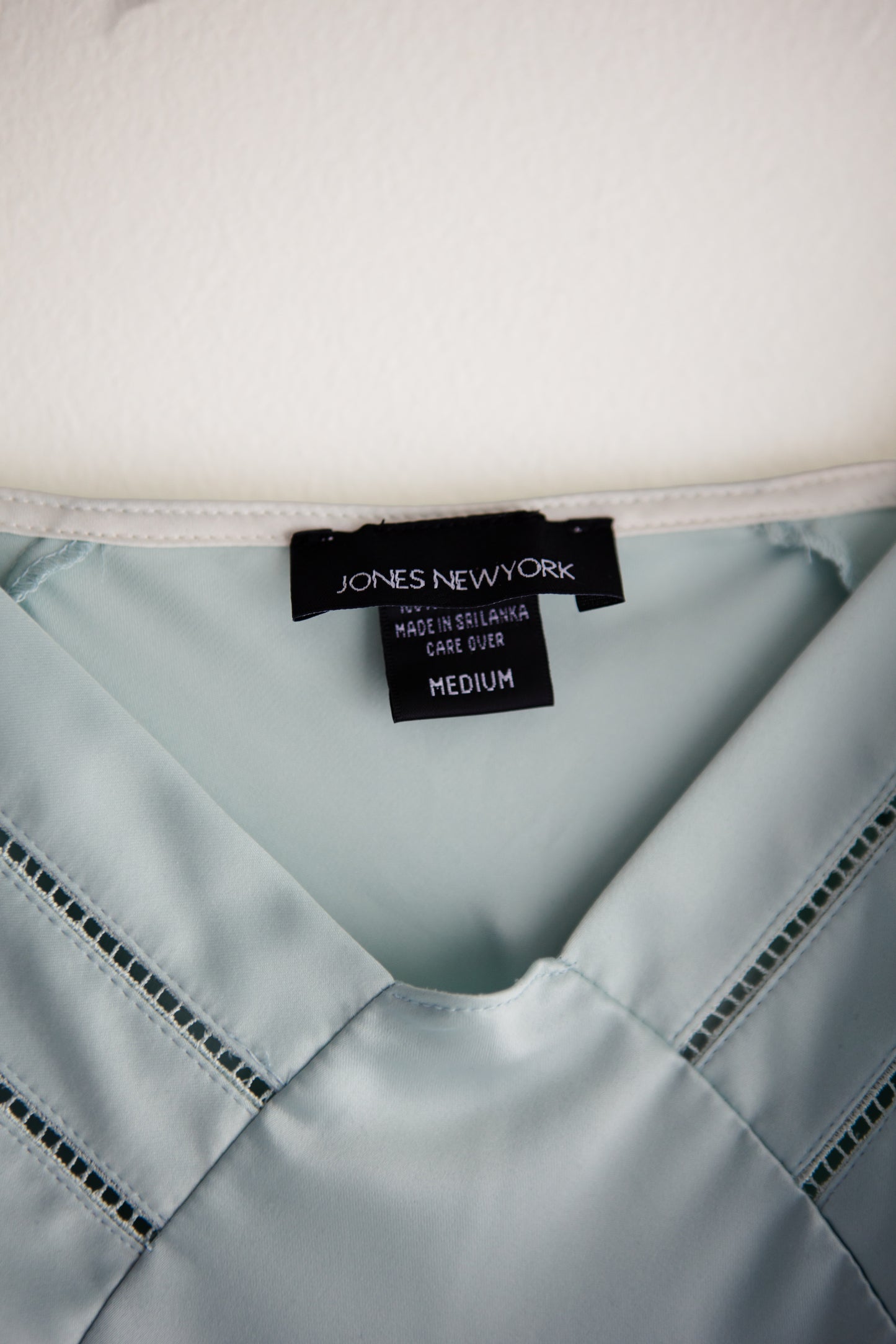 vintage light blue chemise (M)