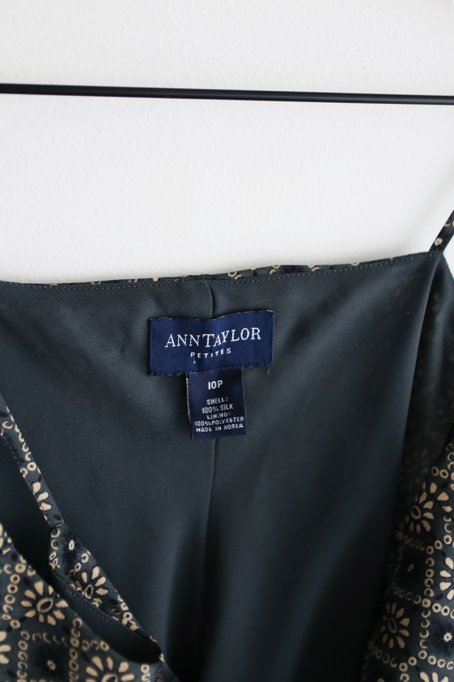 vintage silk slip dress (S/M)