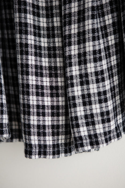 vintage plaid skirt (M)