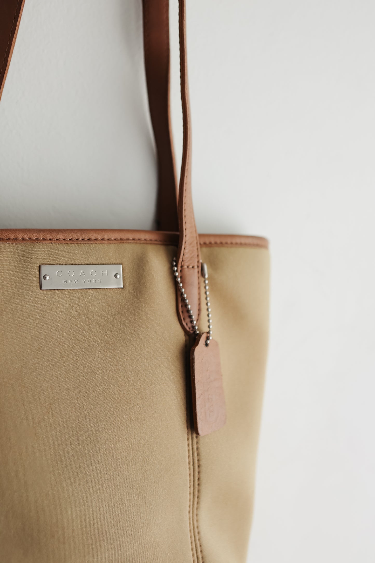 vintage Coach neoprene bag