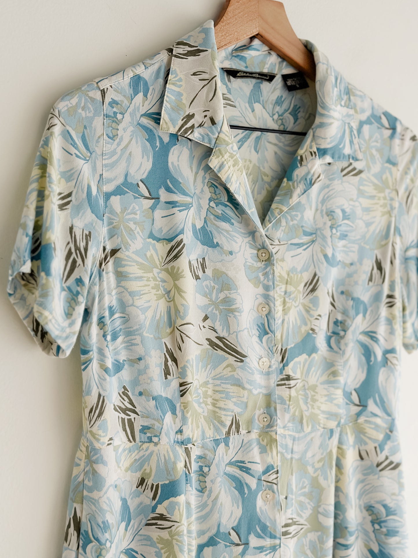 vintage botanical market dress (S/M)