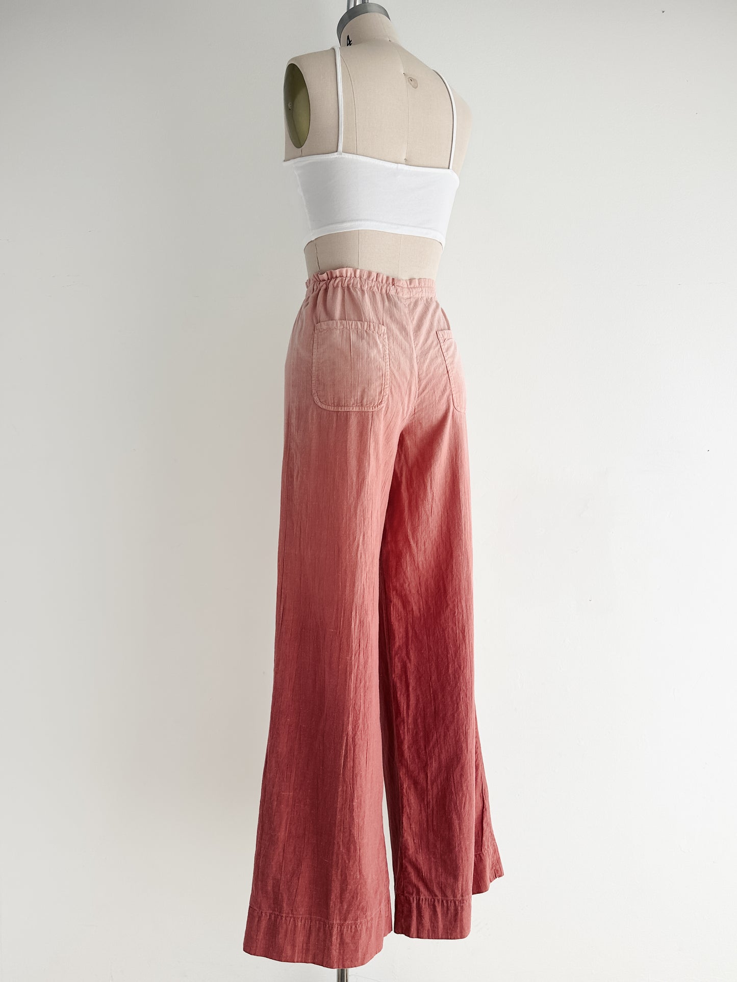 vintage India cotton pants (M)