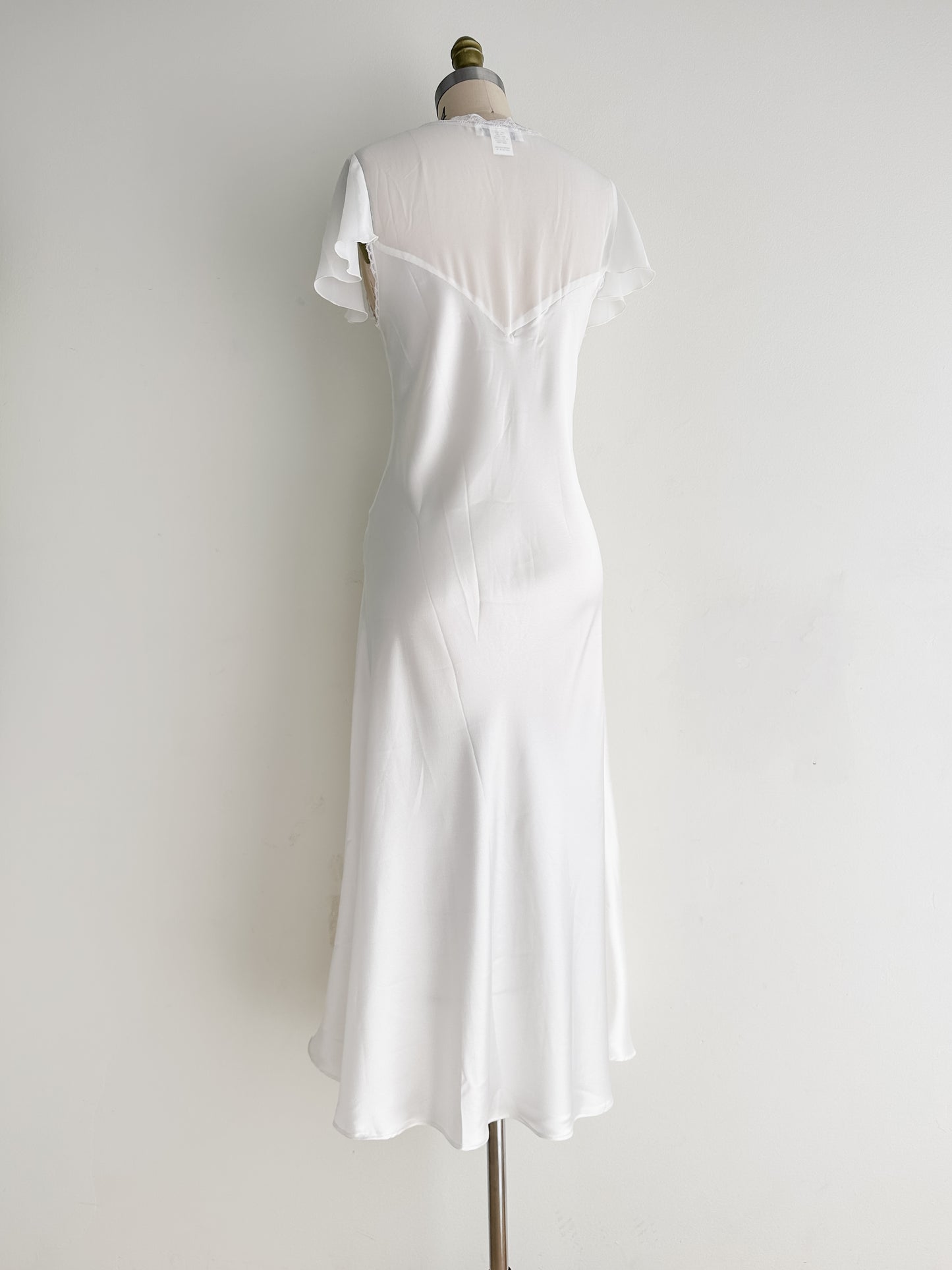 vintage Christian Dior satin chemise (S)