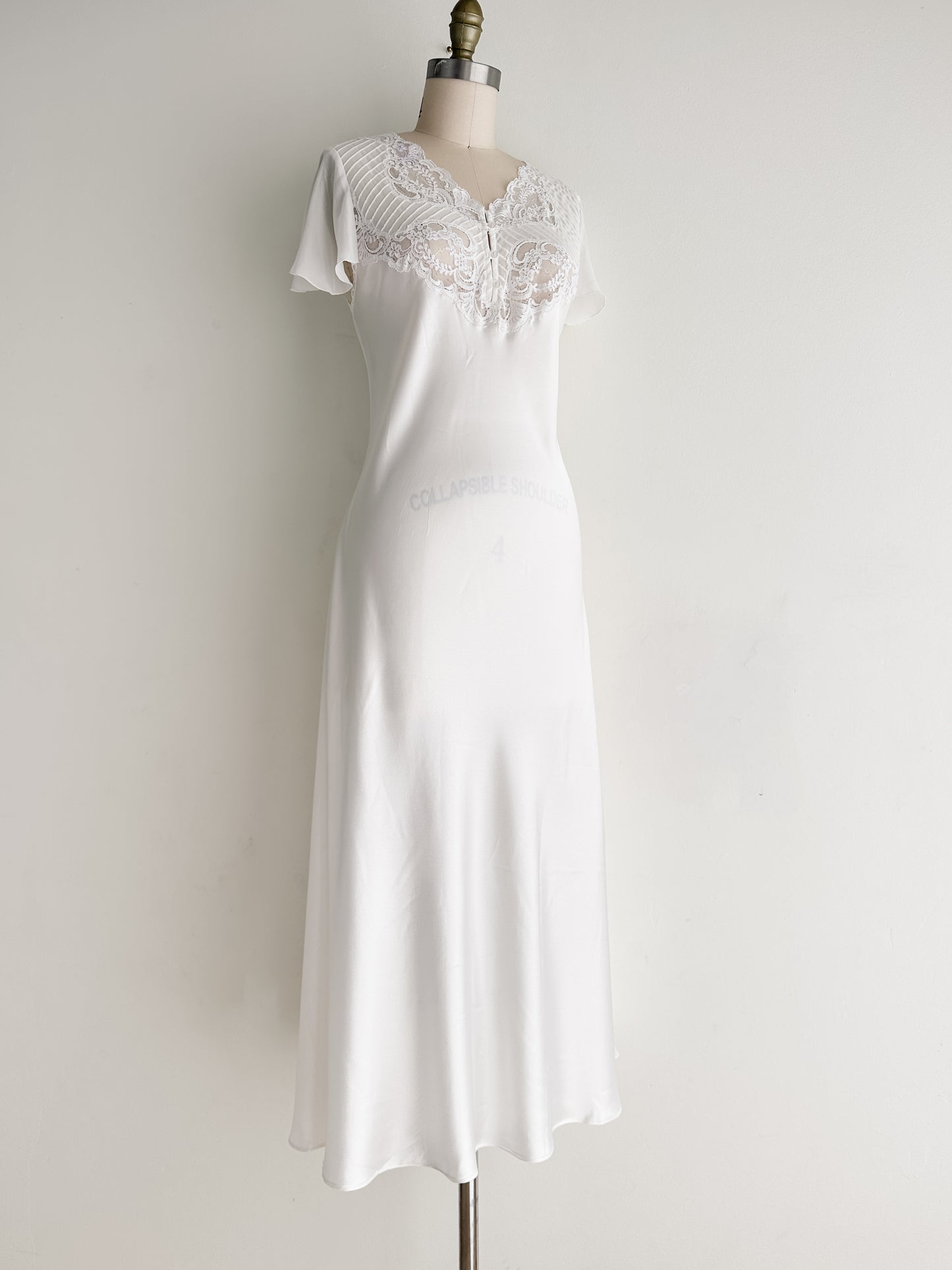 vintage Christian Dior satin chemise (S)