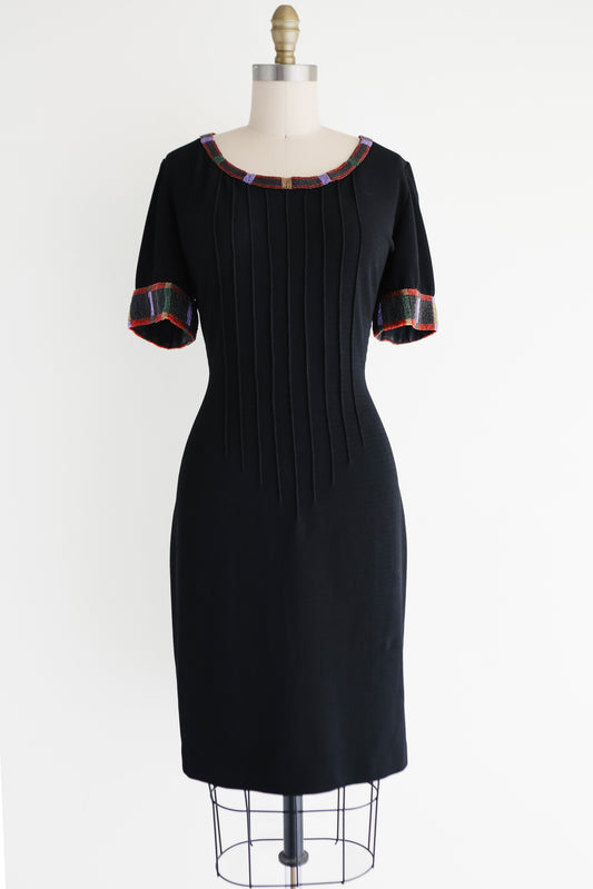 vintage Kathryn Dianos beaded party dress (S/M)
