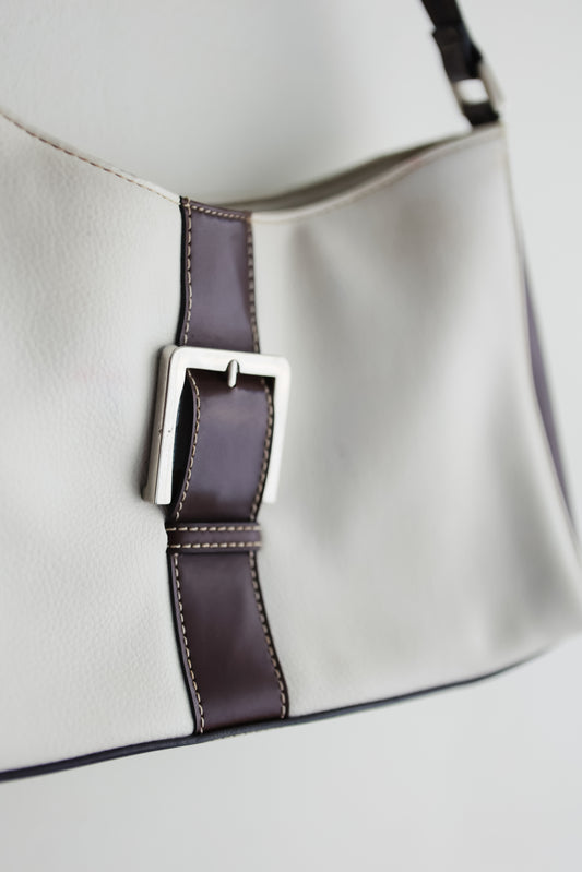 vintage faux leather handbag