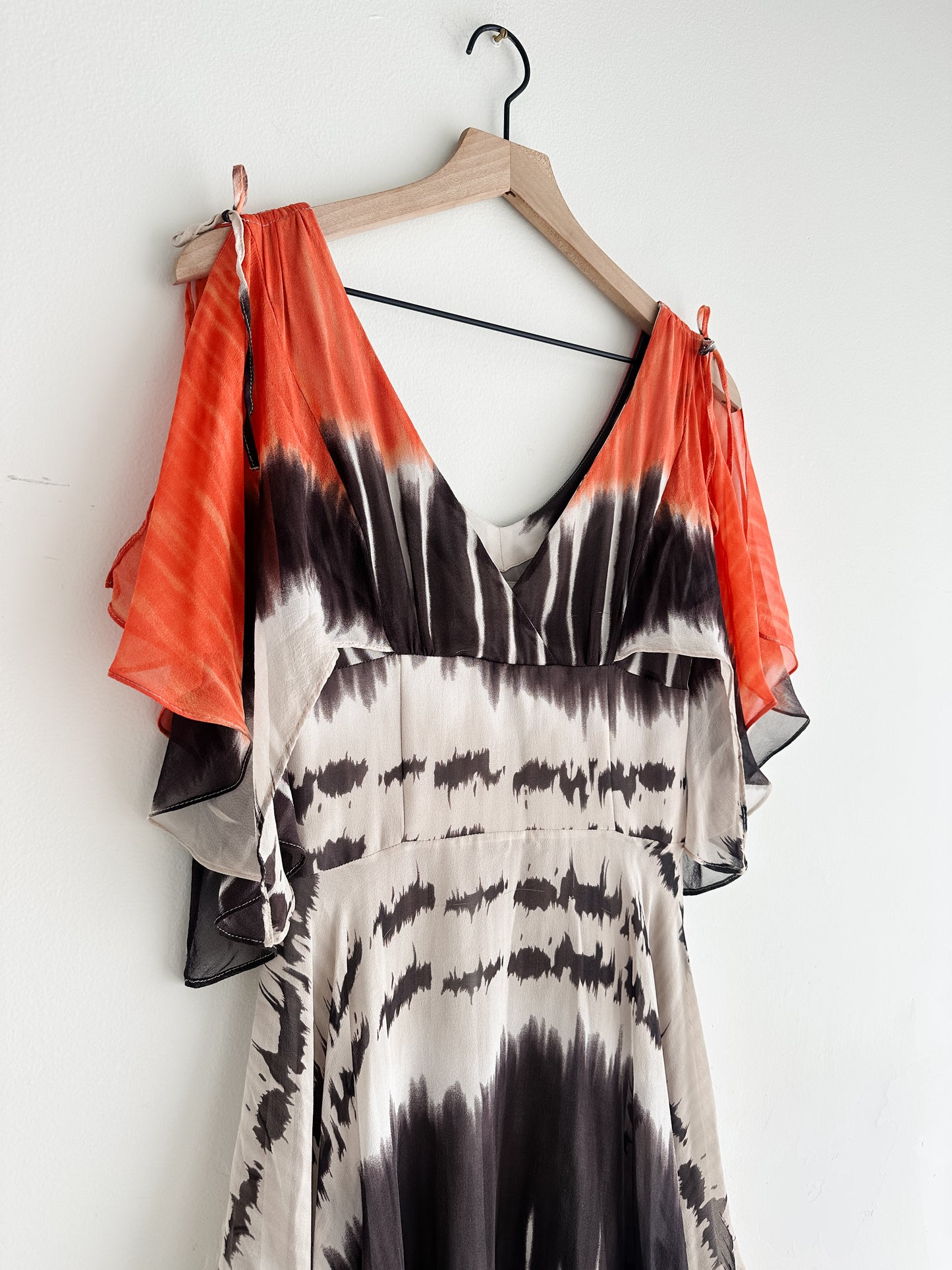vintage silk chiffon Karen Millen dress (S)