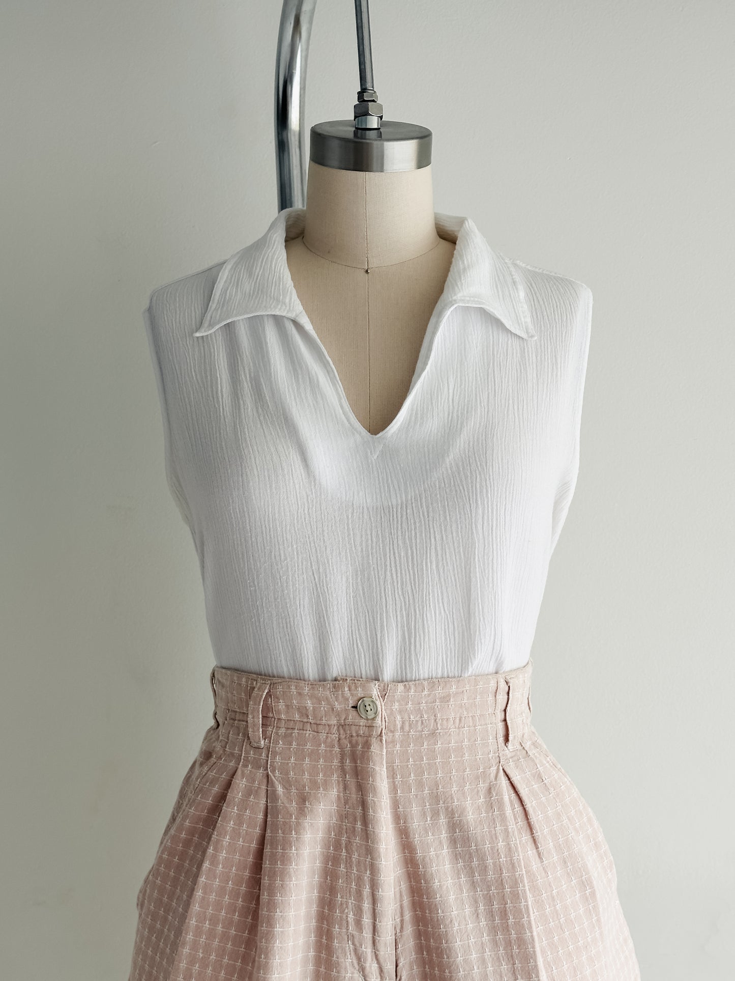 vintage gauze shirt (M)