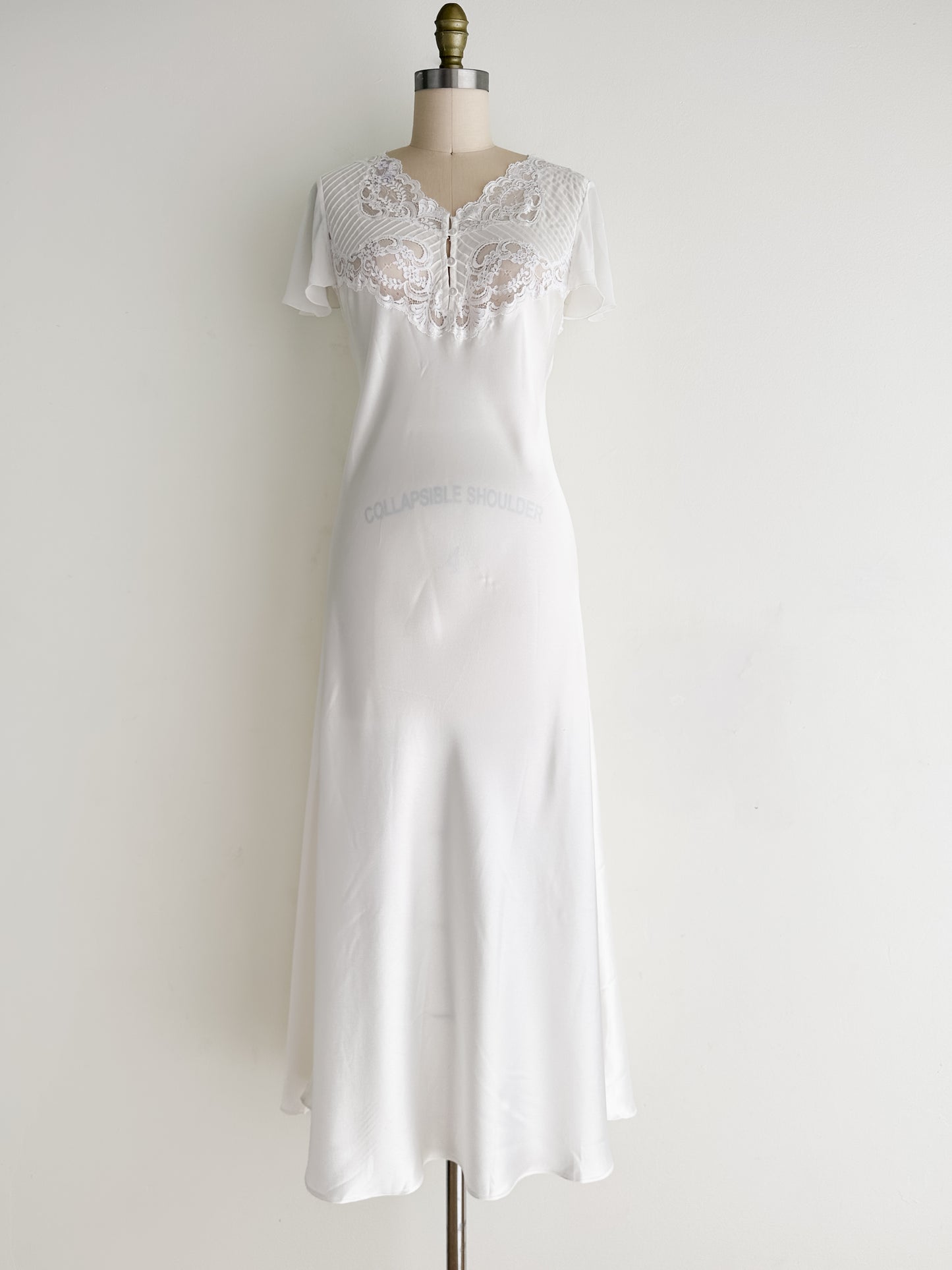 vintage Christian Dior satin chemise (S)