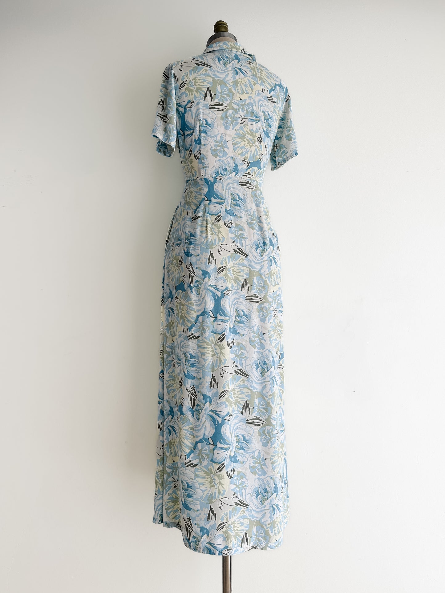 vintage botanical market dress (S/M)