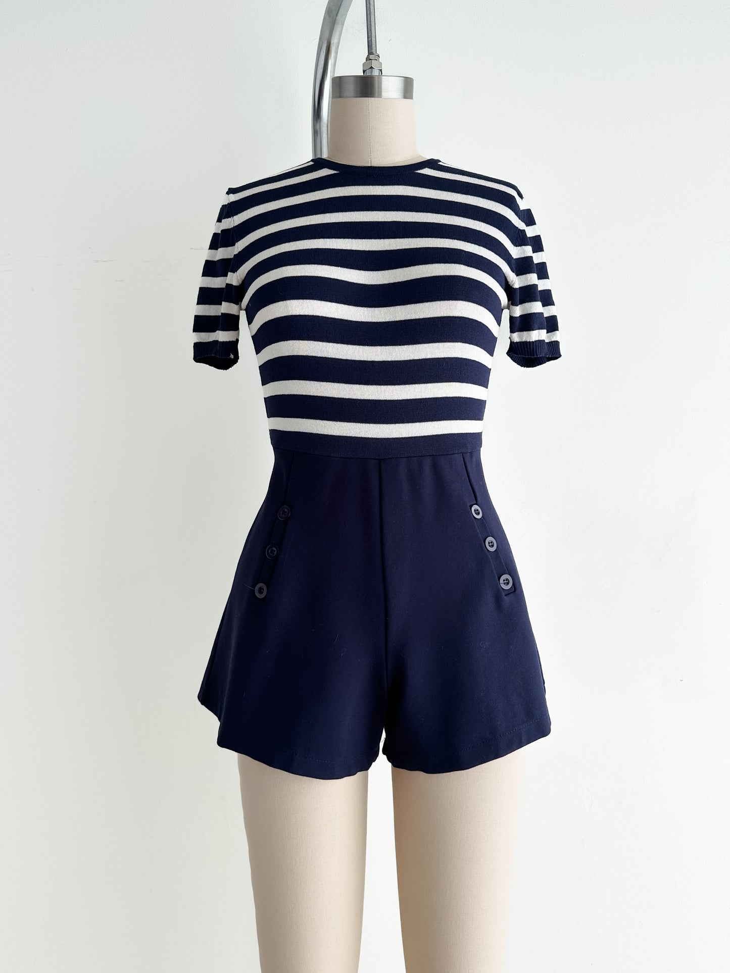 vintage Alexander McQueen shorts romper (S/M)