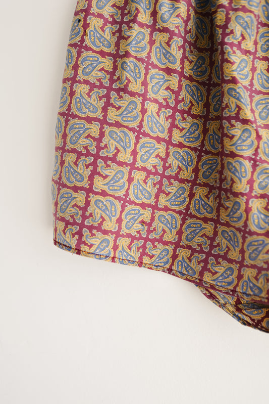 vintage silk pajama shorts (M)