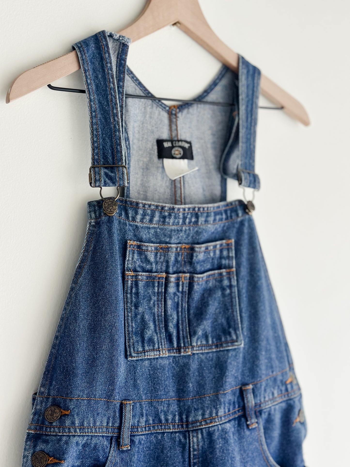 vintage denim overalls (S/M)