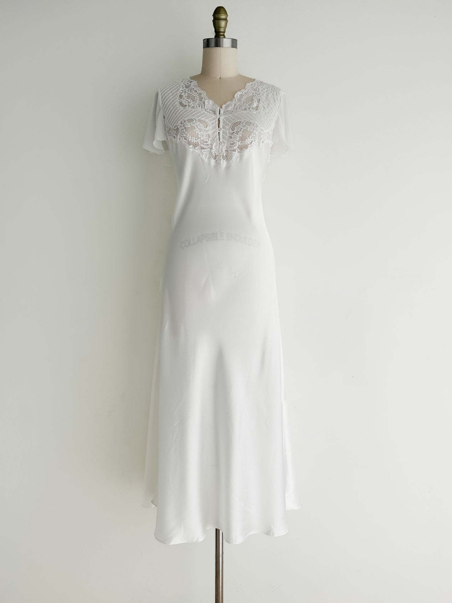vintage Christian Dior satin chemise (S)