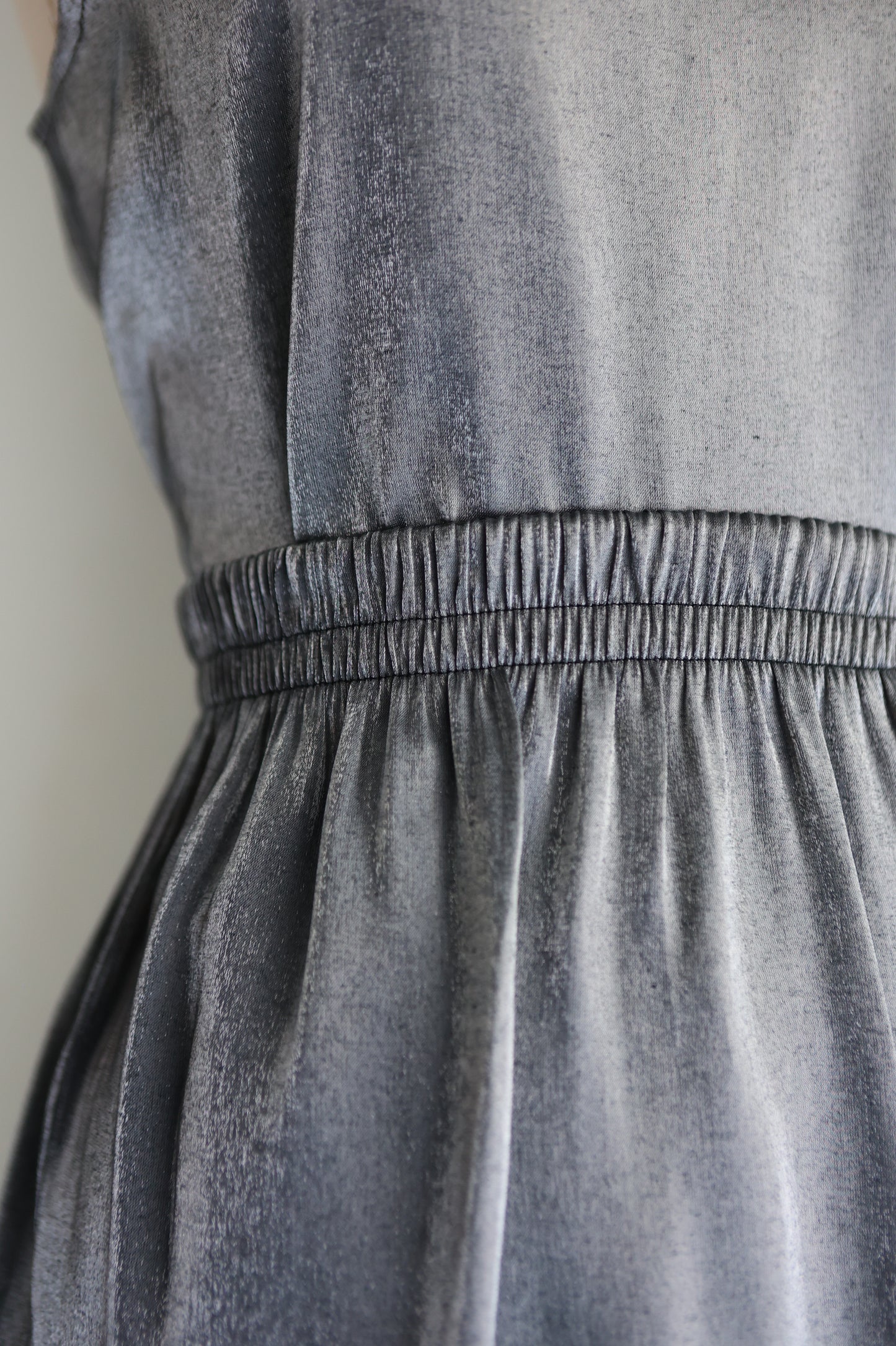 vintage chrome two-piece dress (S/M)