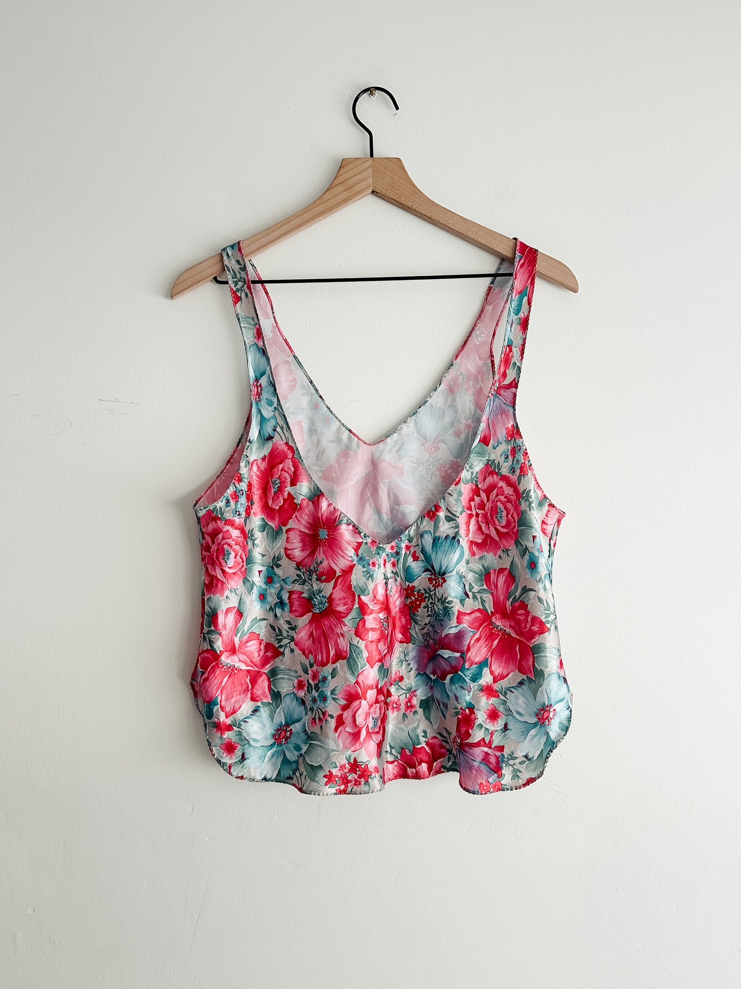 vintage silky tank (M)