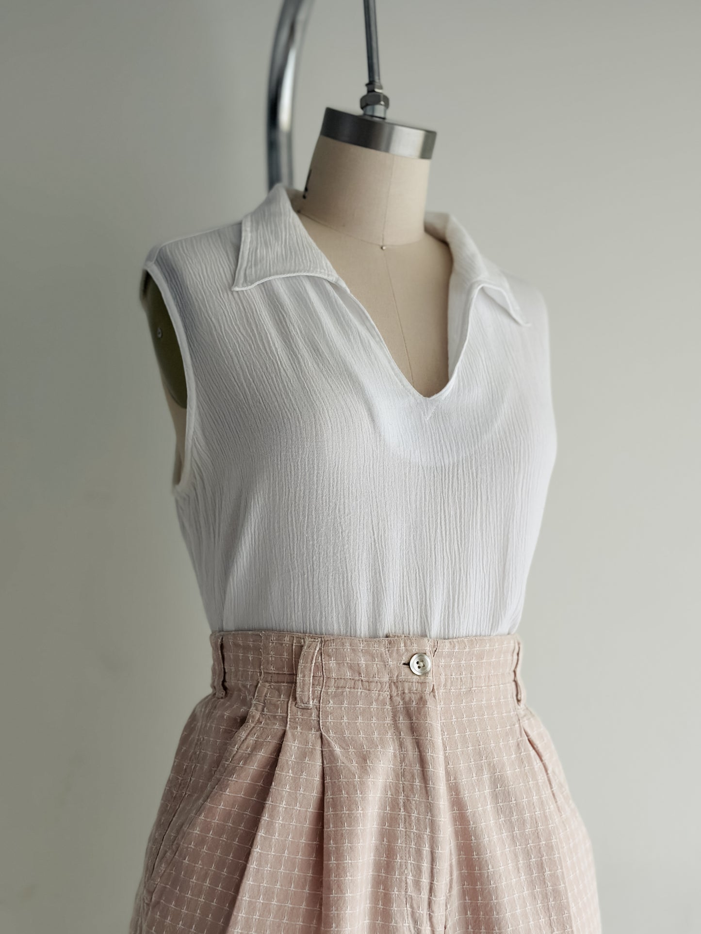 vintage gauze shirt (M)