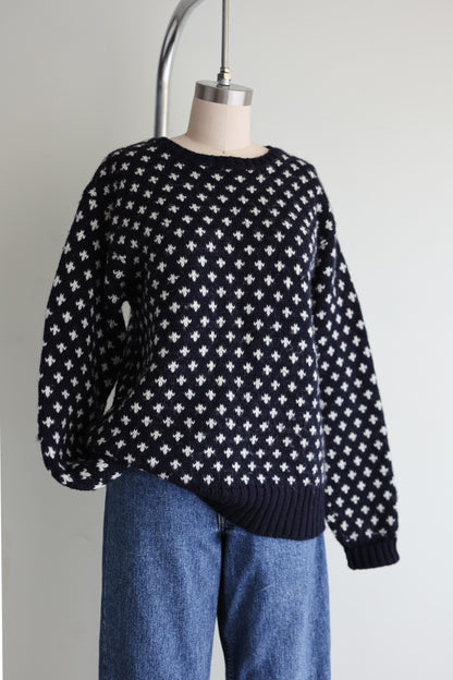 vintage J Crew wool sweater (M)