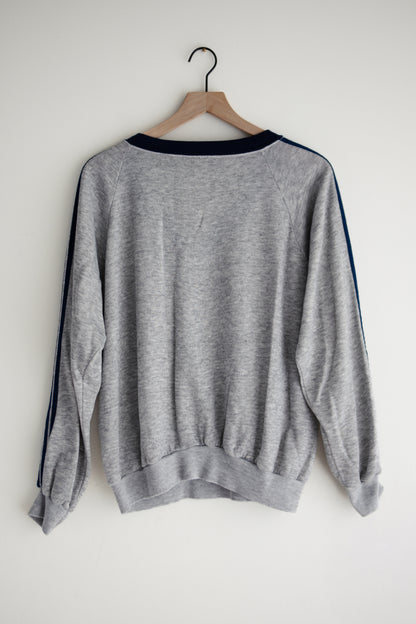 vintage grey raglan sweatshirt (M)