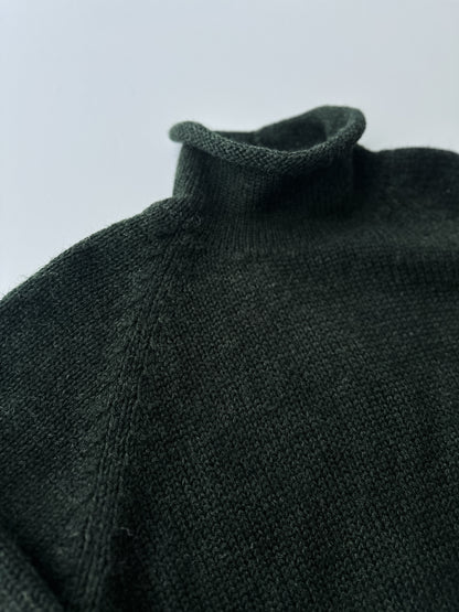 vintage J Crew rollneck wool sweater (M/L)