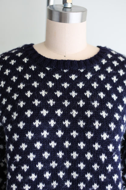 vintage J Crew wool sweater (M)
