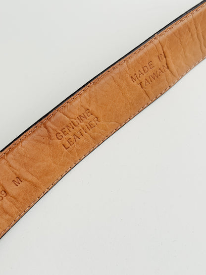 vintage leather belt (S)