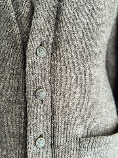 vintage hearth wool cardigan (M)