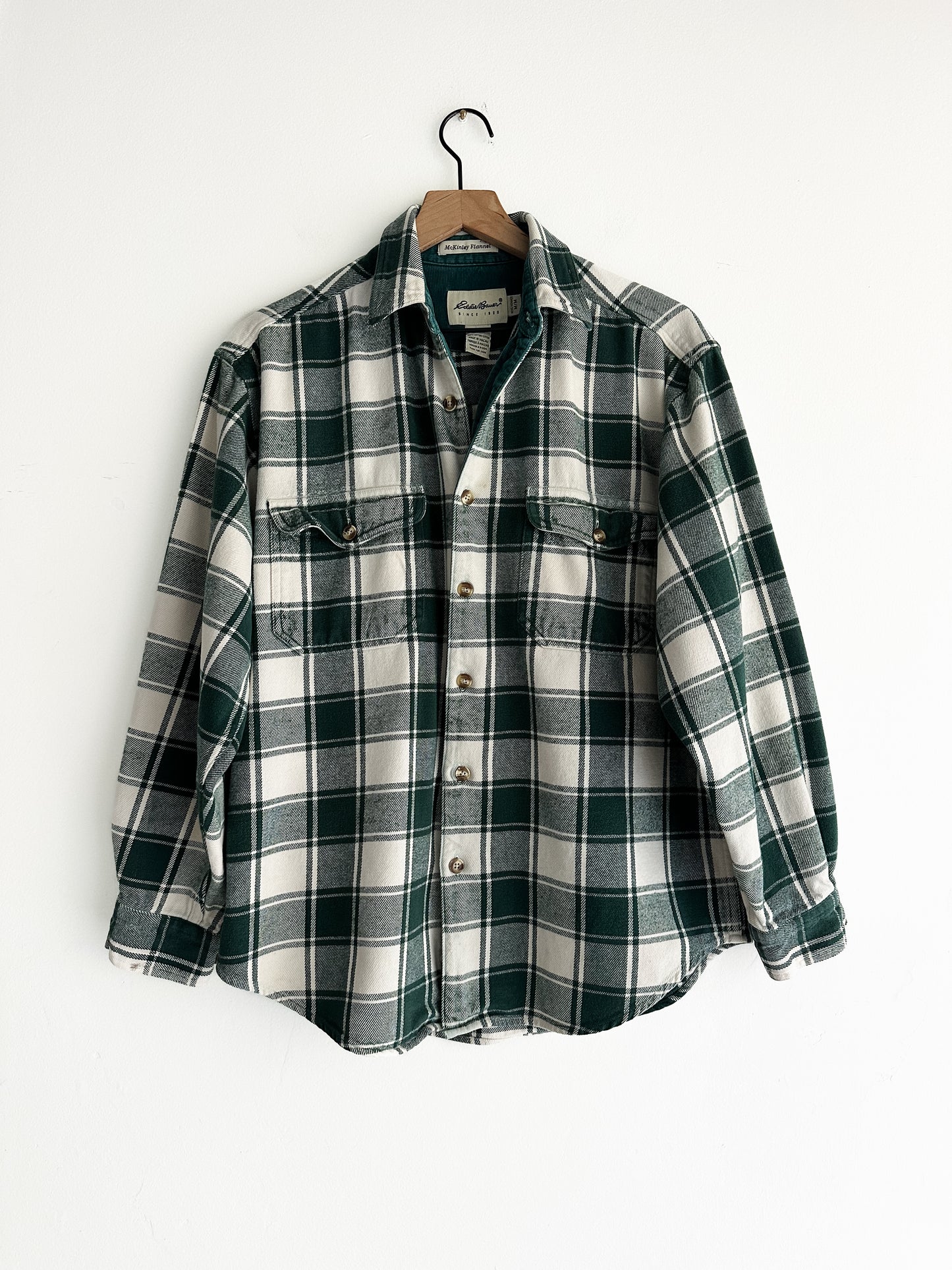 vintage plaid flannel shirt (M/L)