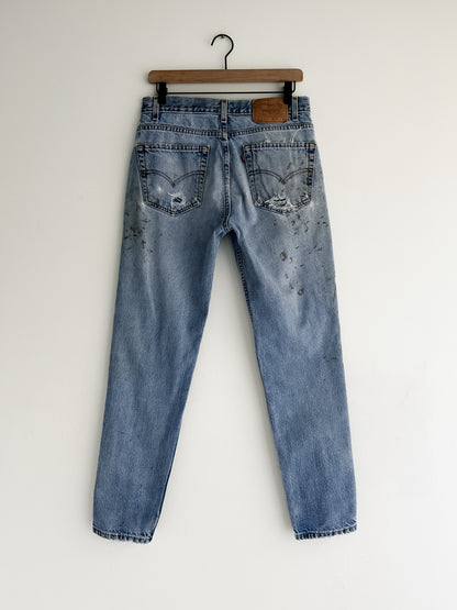 vintage thrashed levis 512 jeans (M)