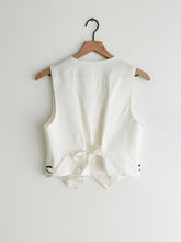 Load image into Gallery viewer, vintage ribbon vest top (S)
