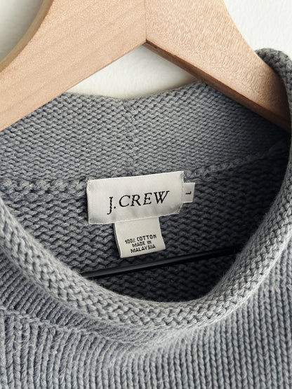 vintage J Crew rollneck cotton sweater (L)