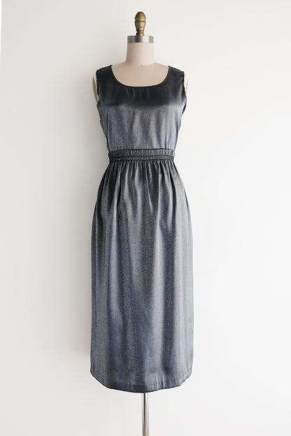 vintage chrome two-piece dress (S/M)