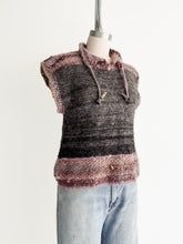 Load image into Gallery viewer, vintage hand knit wool top (S)
