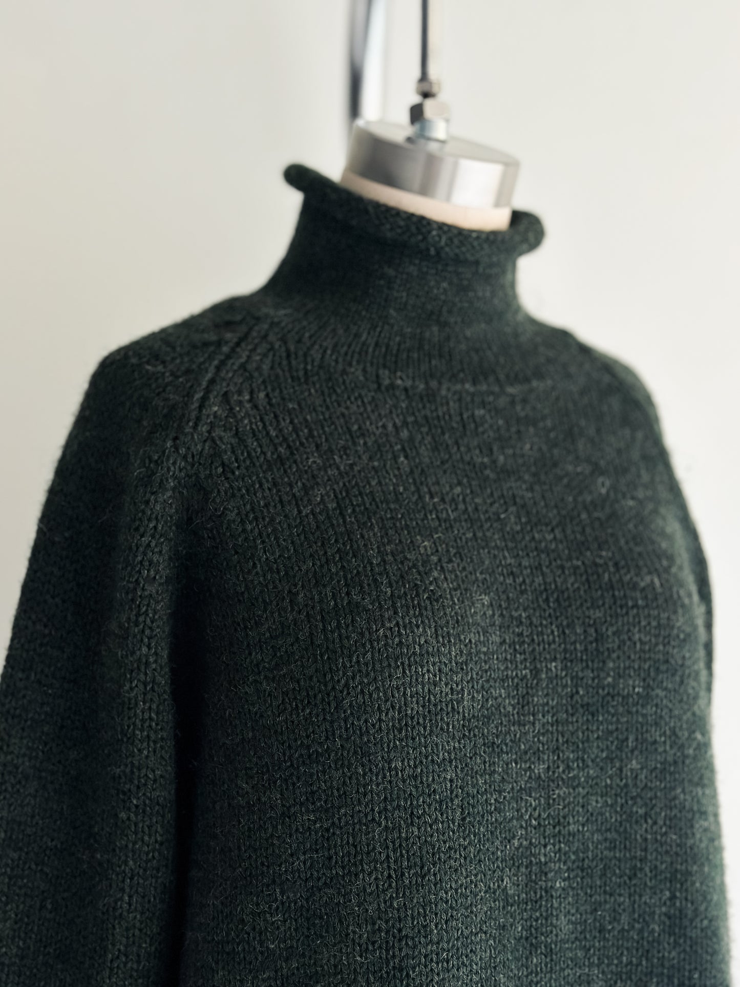 vintage J Crew rollneck wool sweater (M/L)