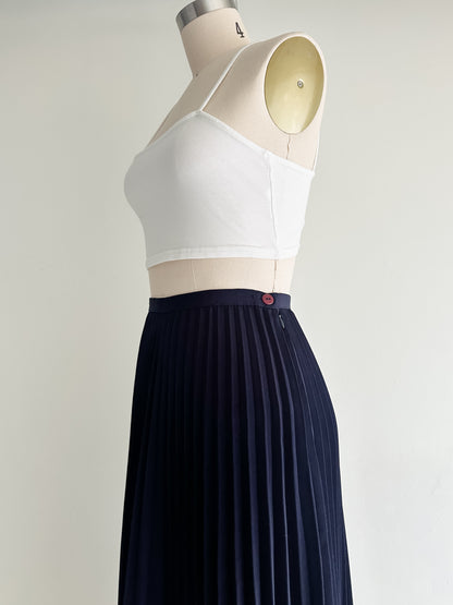 vintage accordion pleat skirt (S)