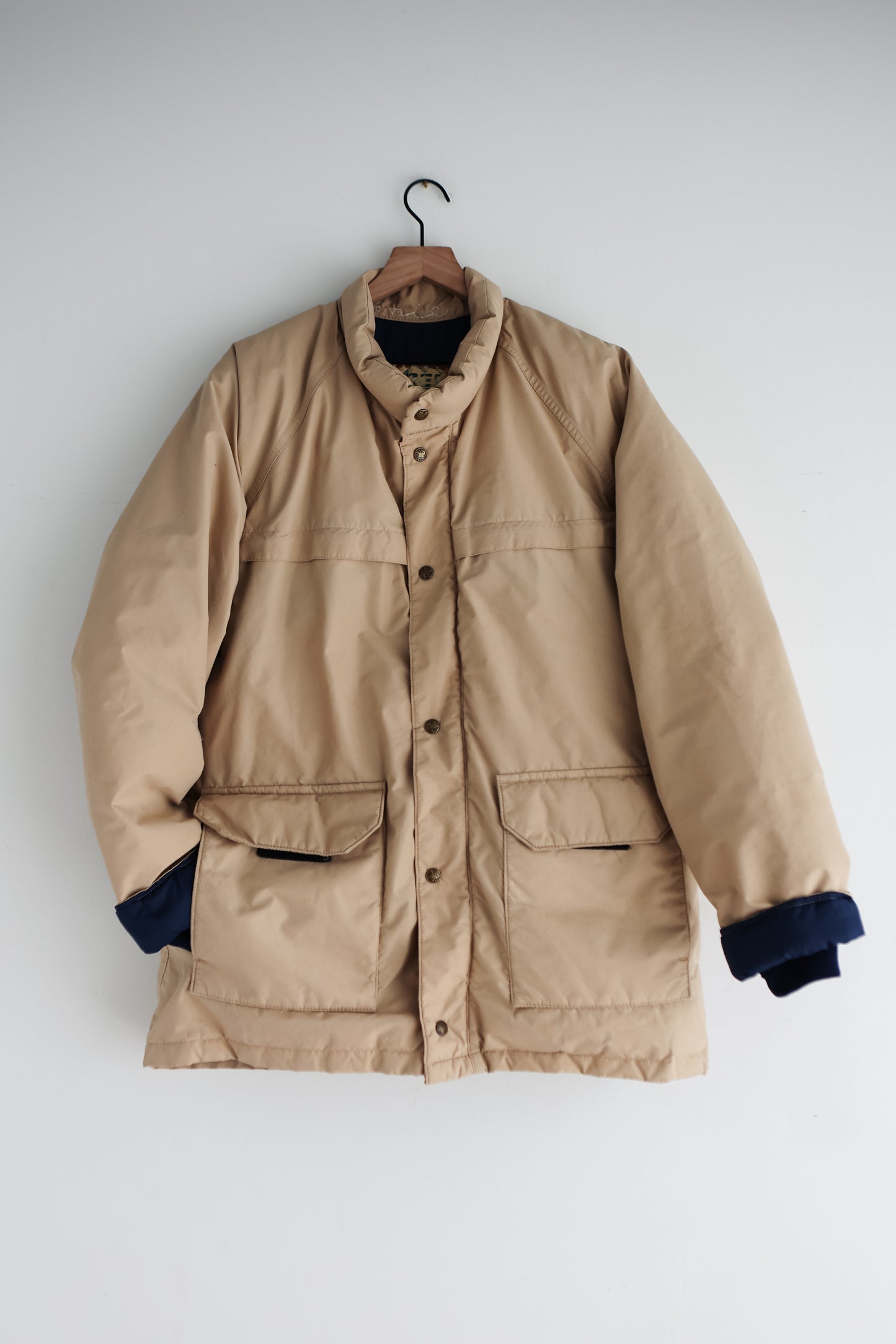 vintage REI CO-OP quilted down puffer coat (M)