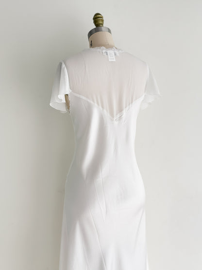 vintage Christian Dior satin chemise (S)