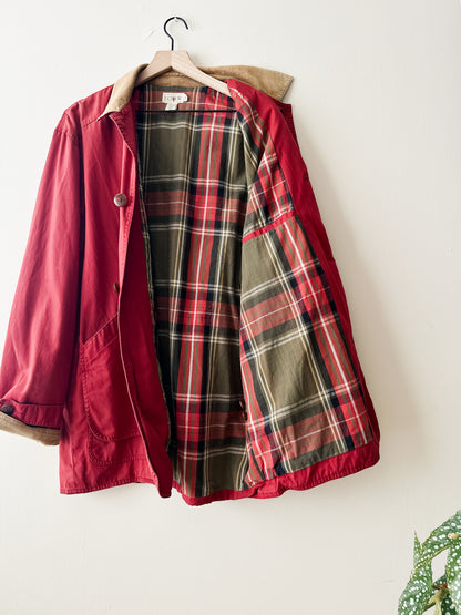 vintage 80s J crew crimson barn jacket (M)