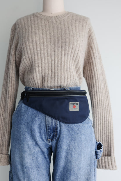 vintage belted hip pack