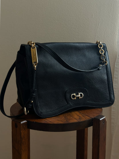 vintage Ferregamo Gancini crossbody