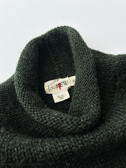 vintage J Crew rollneck wool sweater (M/L)