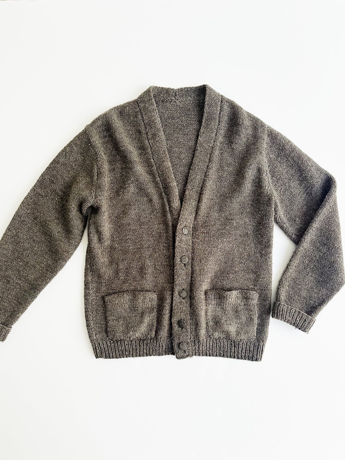 vintage hearth wool cardigan (M)