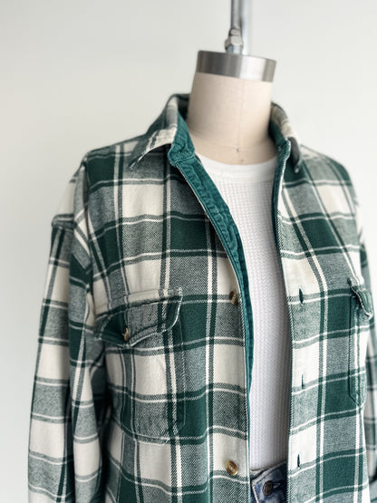 vintage plaid flannel shirt (M/L)